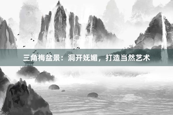 三角梅盆景：洞开妩媚，打造当然艺术